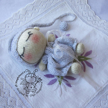 Pebble doll  for sleep