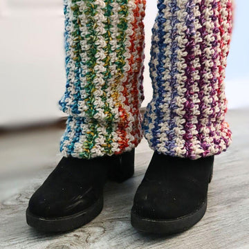 Frost Blossom Leg Warmers