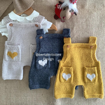 Little Heart Overalls