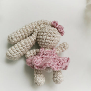 Ballerina Bunny Keychain