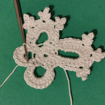 Cross Christening favor pattern