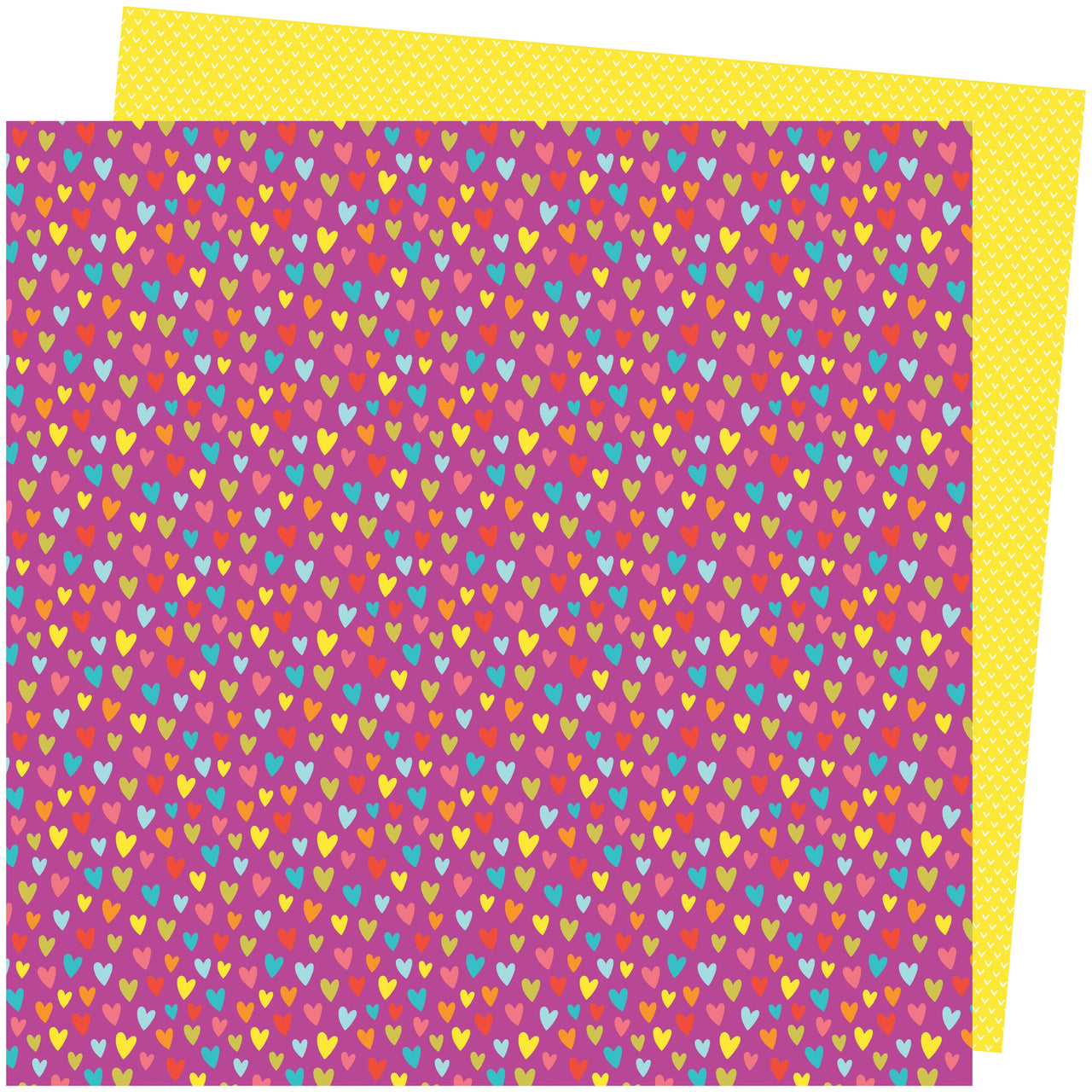 American Crafts Amy Tan Picnic In The Park Double-Sided Cardstock 12"X12" 25/Pkg - Feel The Love