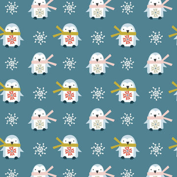 Dashwood Studio Winter Folk - Winter Penguins