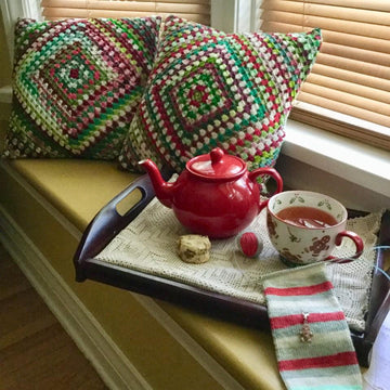 Scrappy Granny Pillow