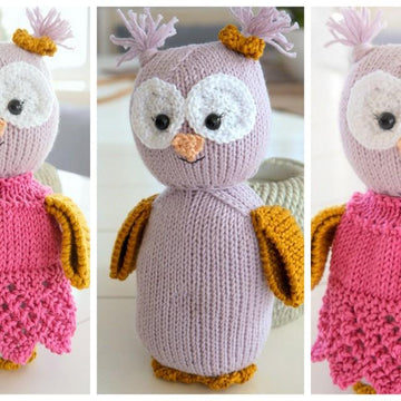 Knitting Pattern - Owl "Emily" - No.162E