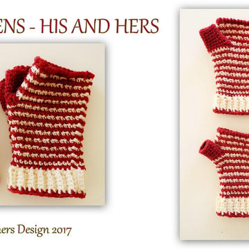 XMAS Mittens - His and Hers
