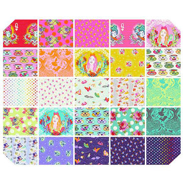 Tula Pink Curiouser & Curiouser Fat Quarter Bundle - Early