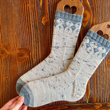 Waiting for Snowfall Socks