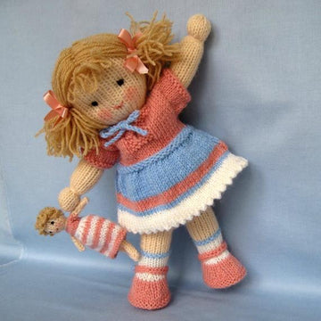 Lulu - Knitted Doll