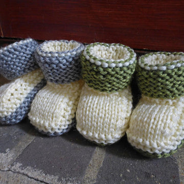 Laurel Baby Booties