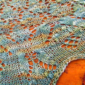 Butterfly forest shawl