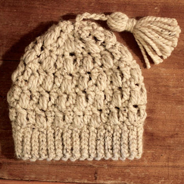 Madeleine Tasseled Beanie