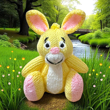 Rabbit choc orange cover / Winnie the Pooh toy