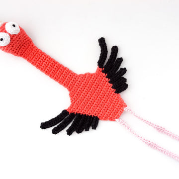 Flamingo Bookmark Crochet Pattern