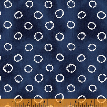 Windham Fabrics Indigo Dyed - Tied Dark