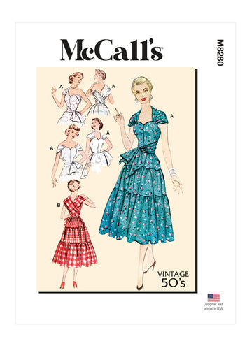 McCall's Misses' Dresses  M8280 - Sewing Pattern