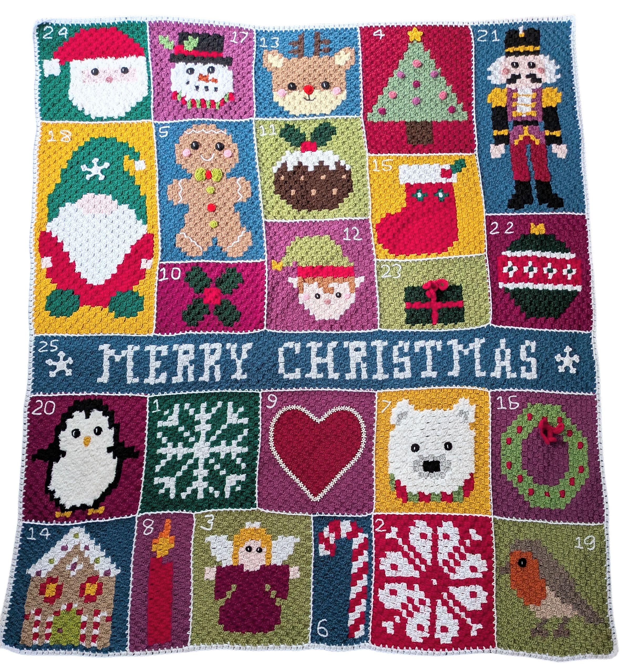 Mega Christmas Advent Blanket