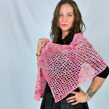 Beading the Heat Shawl