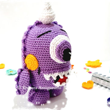 Mau, Das Monster Häkelanleitung