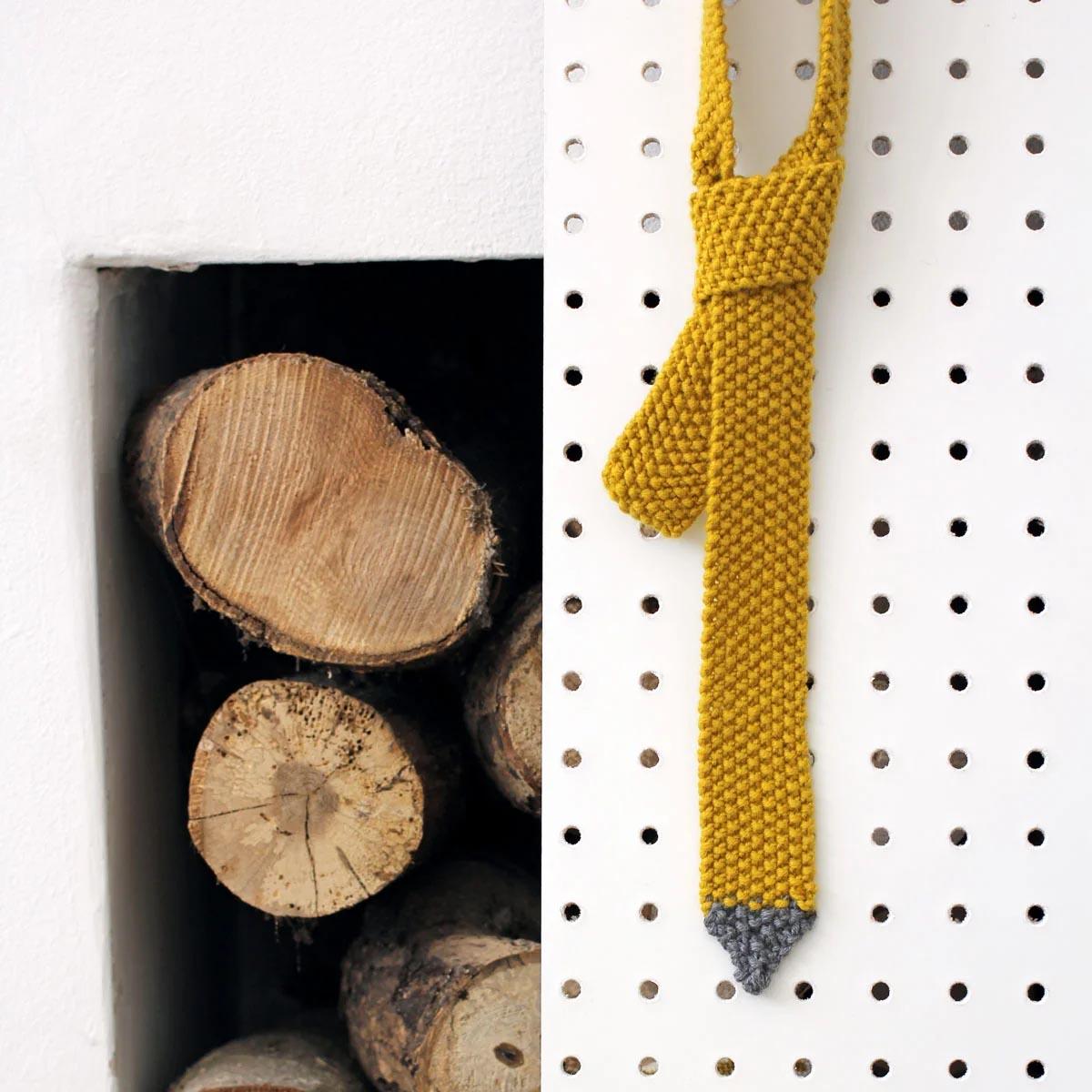 Tie Knitting Pattern