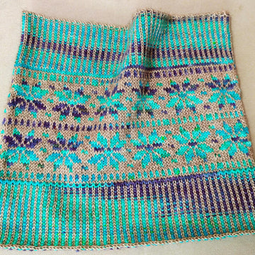 Shetland Stars Neck Warmer