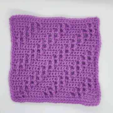 Raised Diagonals Square