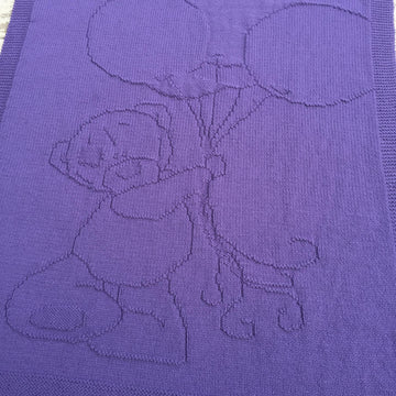 BALLOONS baby blanket