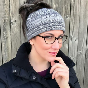 Messy Bun Beanie