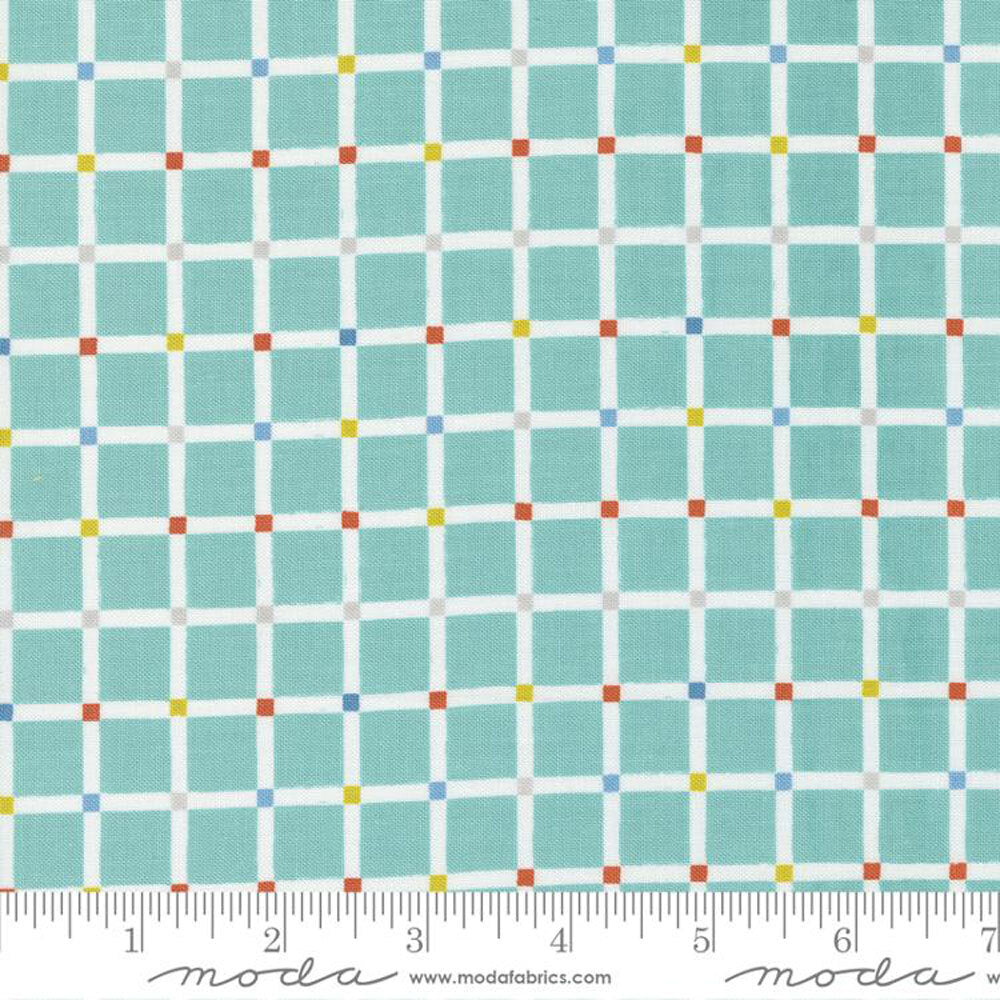 Moda Fabrics Delivered With Love - Aqua (25135-15)