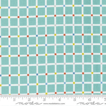 Moda Fabrics Delivered With Love - Aqua (25135-15)