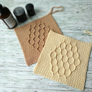 Honeycomb washcloth