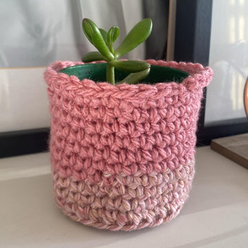 Easy Crochet Plant Pot/ Basket