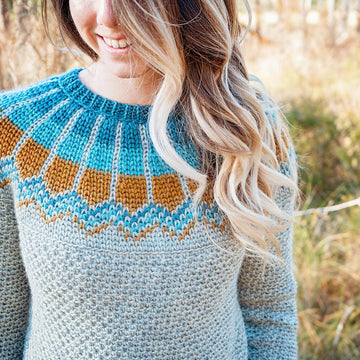 Traveler Fair Isle Crochet Sweater