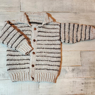 Boys' Pinstripe Sweater