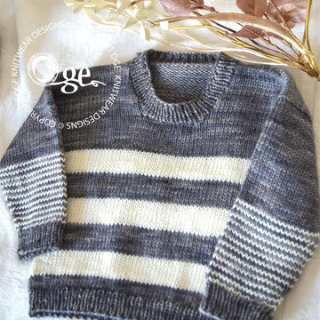 Ledger Stripe Sweater - P285