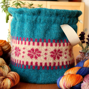 Manhattan Knitting Project Bag