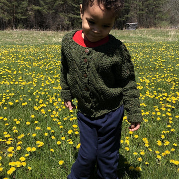 Of Cables and Bobbles Cardigan