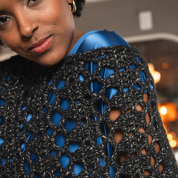 Bismuth Poncho in Berroco Gimlet - Downloadable PDF
