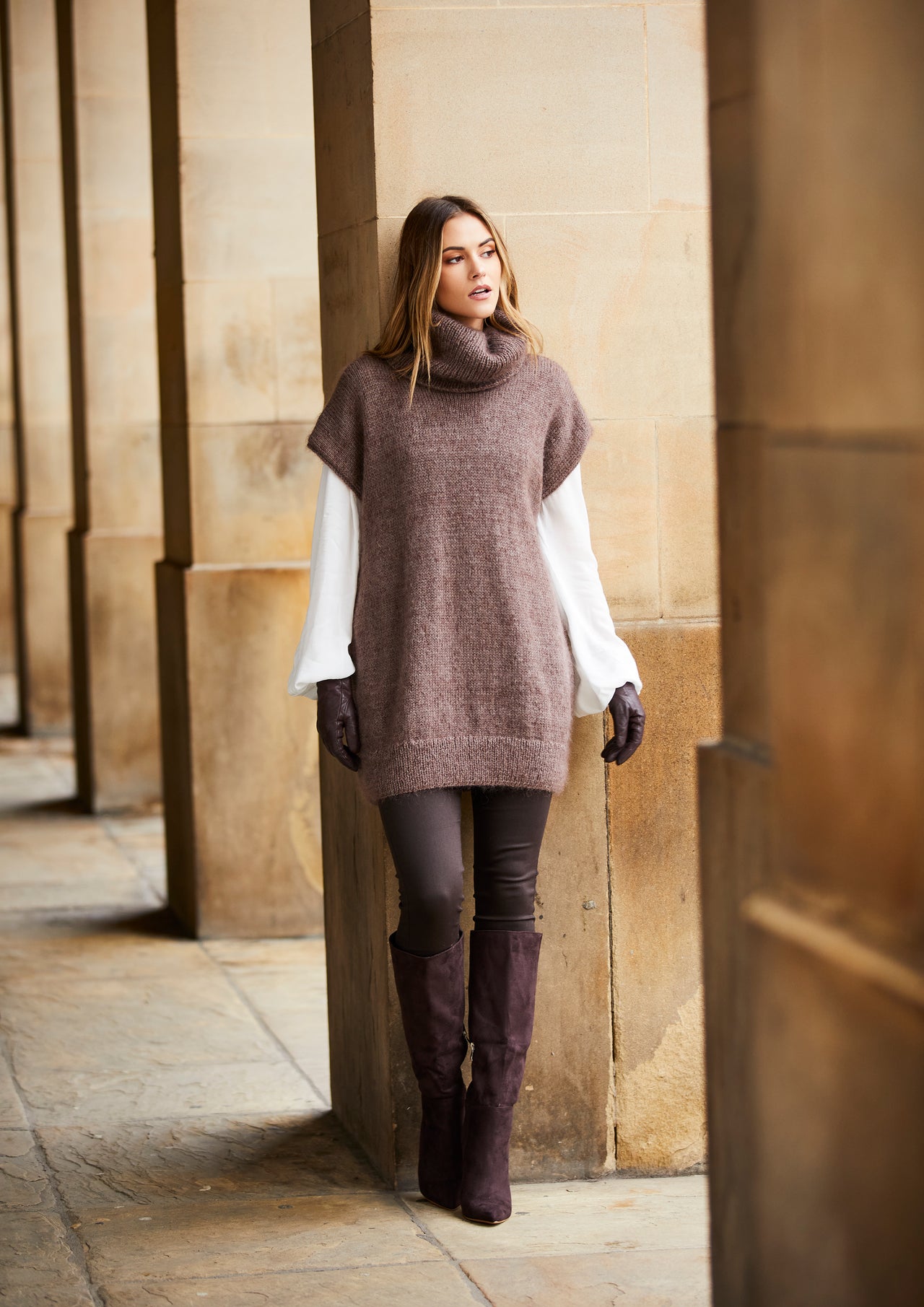 Rocha Jumper in Rowan Kidsilk Haze and Kid Classic - RM007-00003-DEP - Downloadable PDF