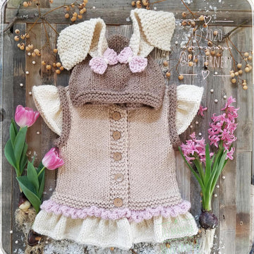 Bunny hooded vest