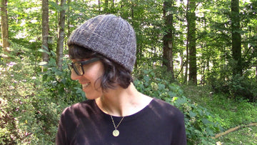 Knit on Pearl Hat