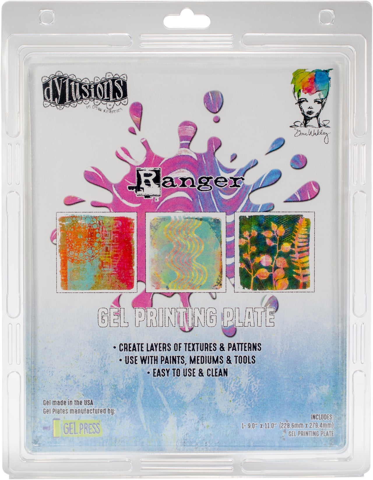 Ranger Gel Press Plate 9"X11" - 378279