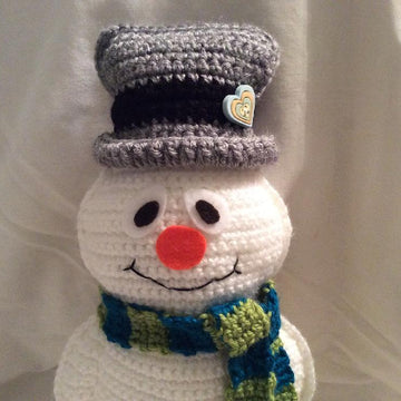 Freezy the Snowman Crochet Pattern