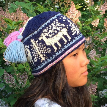 Modern Reindeer Hat