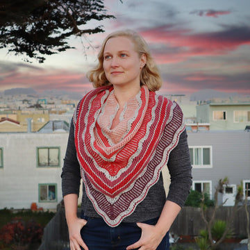 Late Sunset Shawl