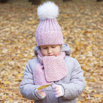 Knitting Pattern Melange Set for Kids
