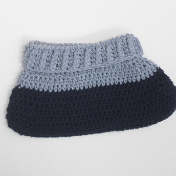 Ribbed Hat and Purse
