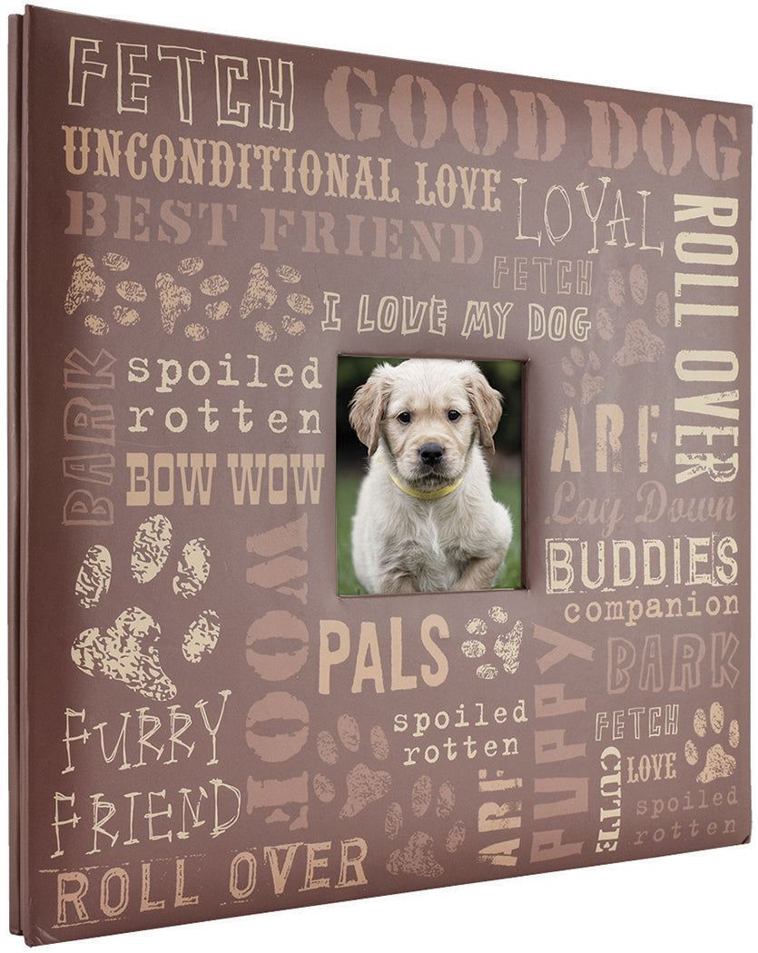 MBI Expressions Post Bound Album W/Window 12"x12" - Dog