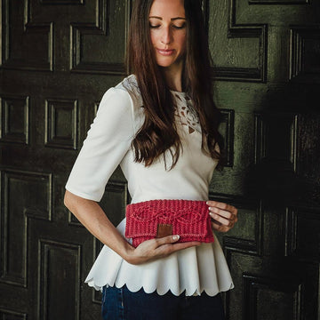 Aisling Infinity Crochet Clutch