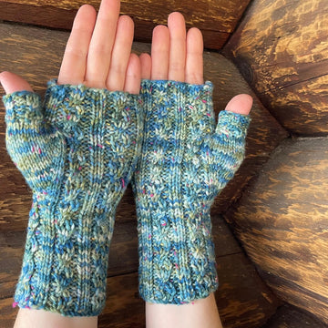 Weathering the Storm Fingerless Mitts